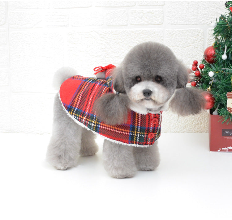 Christmas Knitted Turtleneck Dog Sweater Clothing