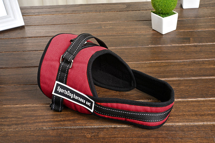 Pet medium and large dog chest strap