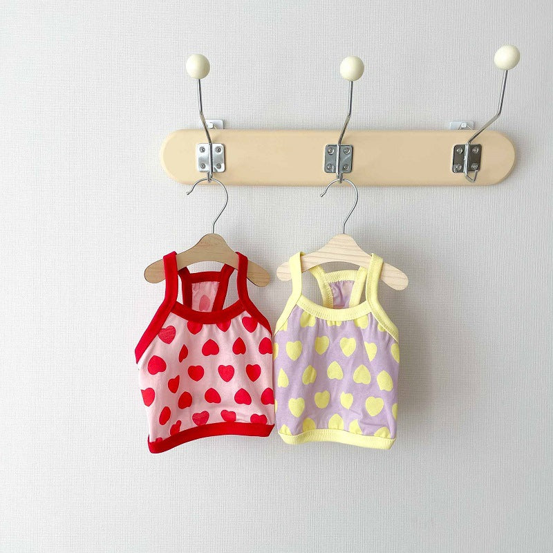 Summer Breathable Cat Sling Puppy Dog Vest