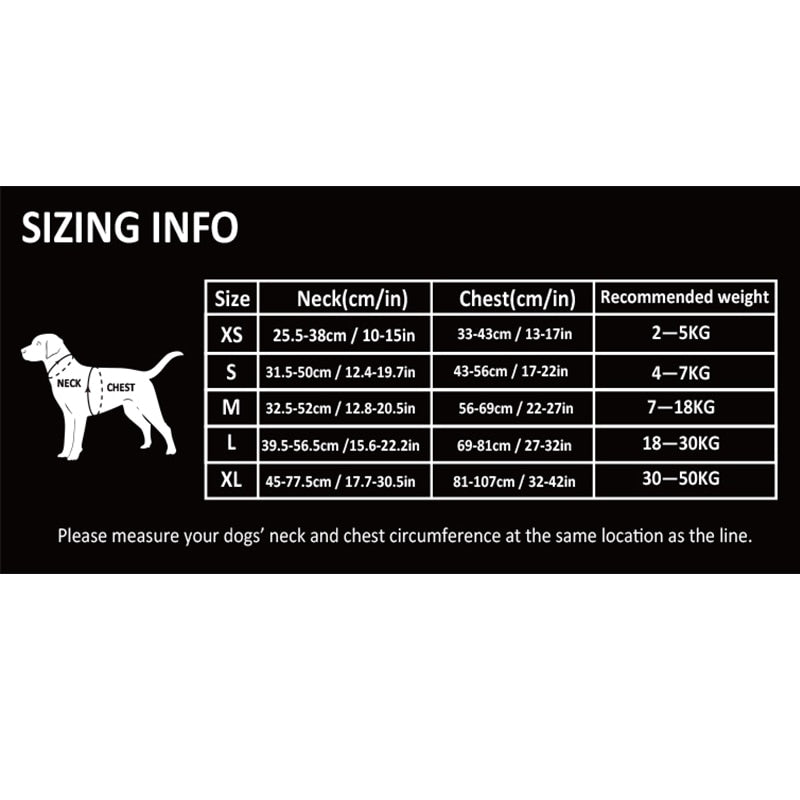 Pet Reflective Nylon Dog Harness No Pull Adjustable Naughty Dog Vest