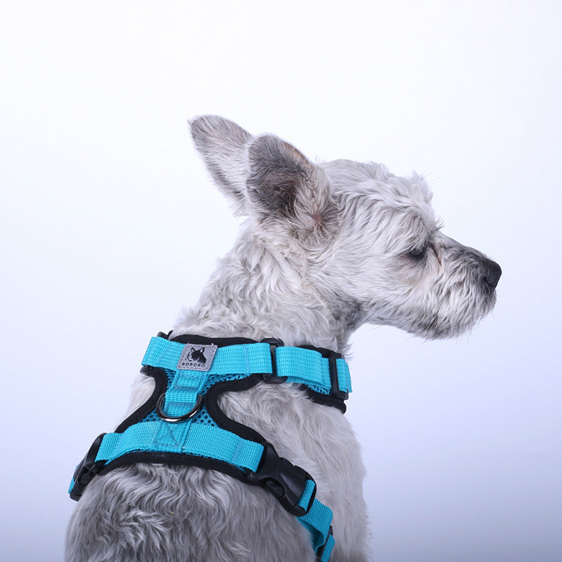 Pet Chest Harness Mesh I-shaped Reflective And Breathable