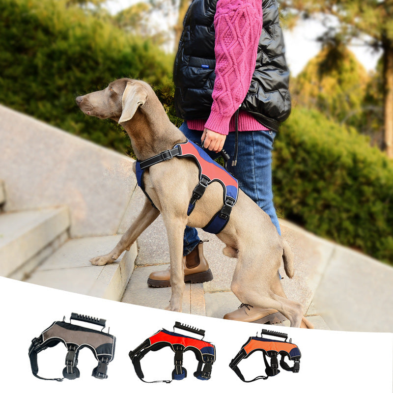 New Pet Hand Holding Rope Vest Tactical Big Dog Chest Strap