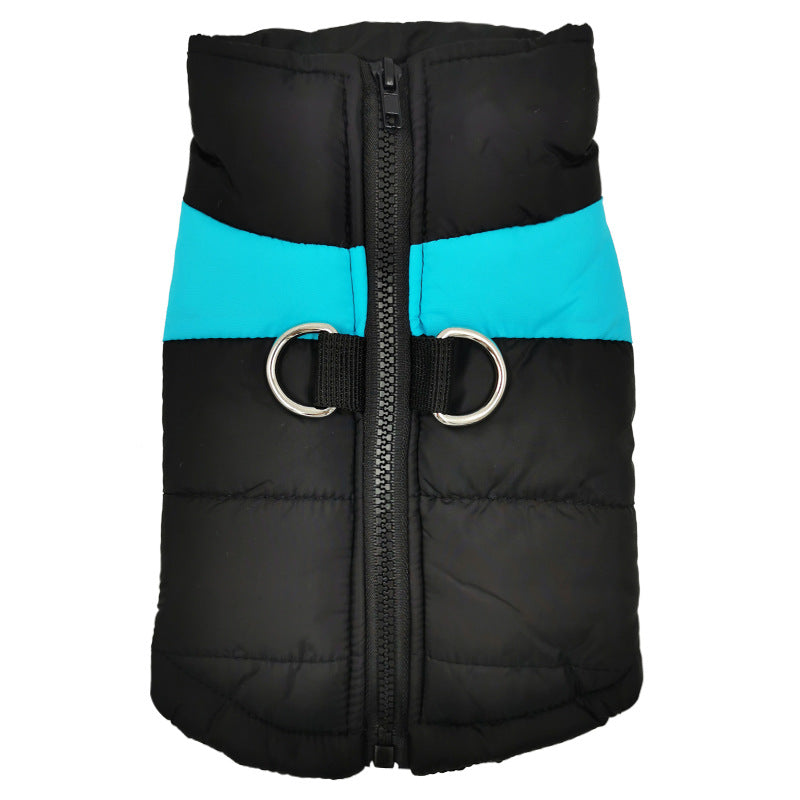 Big Dog Pet Vest Ski Suit Waterproof Cotton Coat Jacket