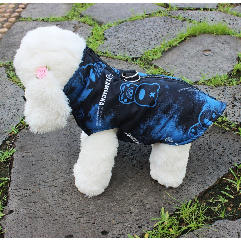 Dog Winter Warm Down Vest Shell Jacket