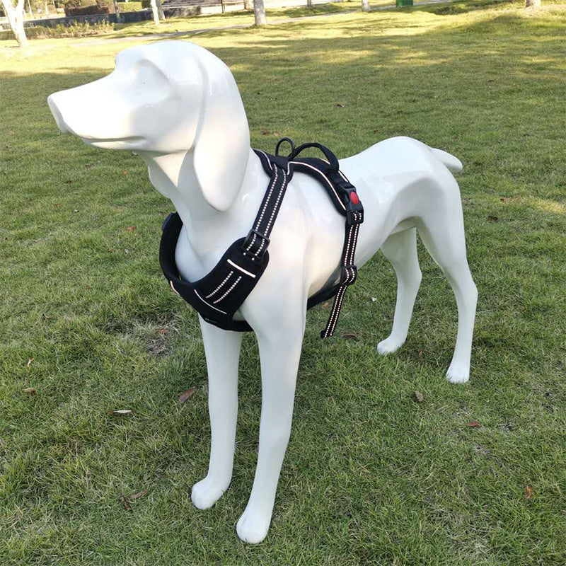 Dog Traction Chest Harness Leash Vest