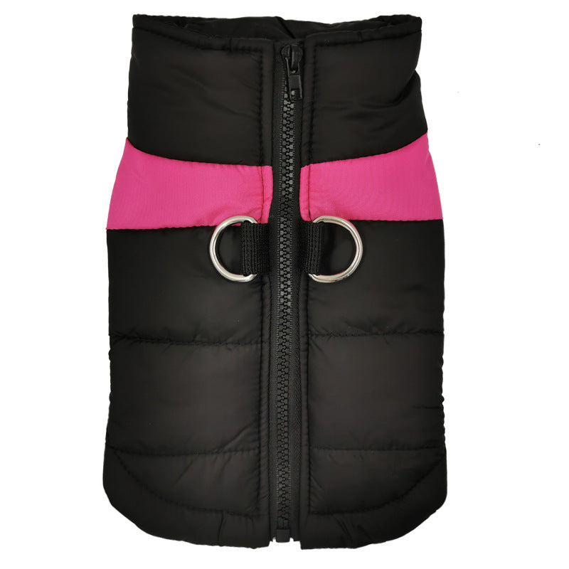 Big Dog Pet Vest Ski Suit Waterproof Cotton Coat Jacket