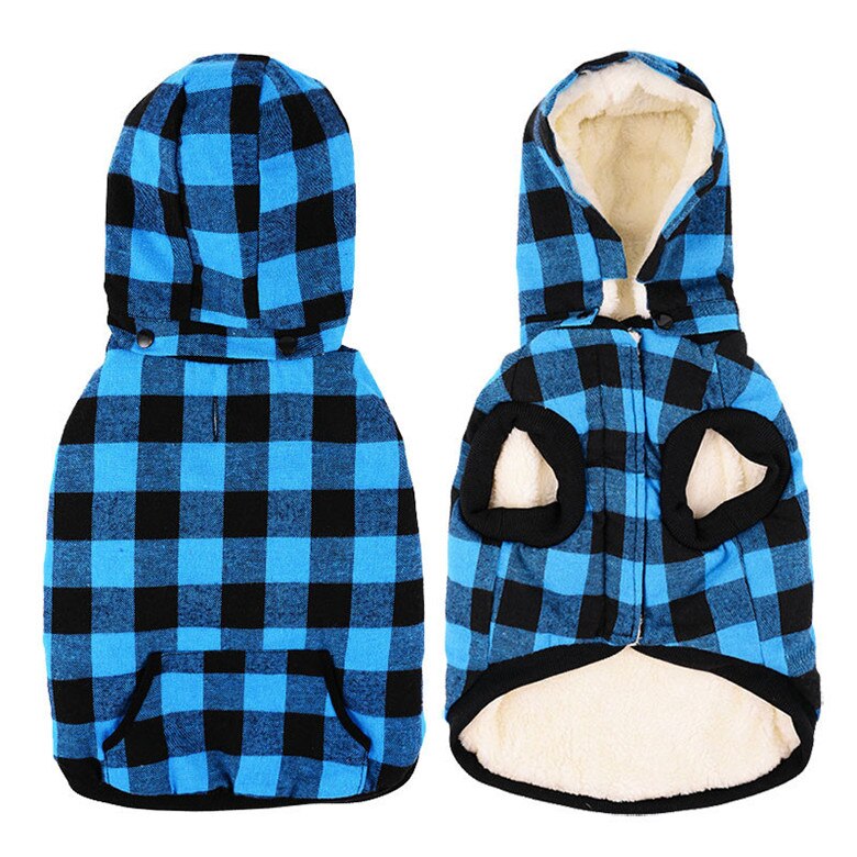 Hooded dog vest