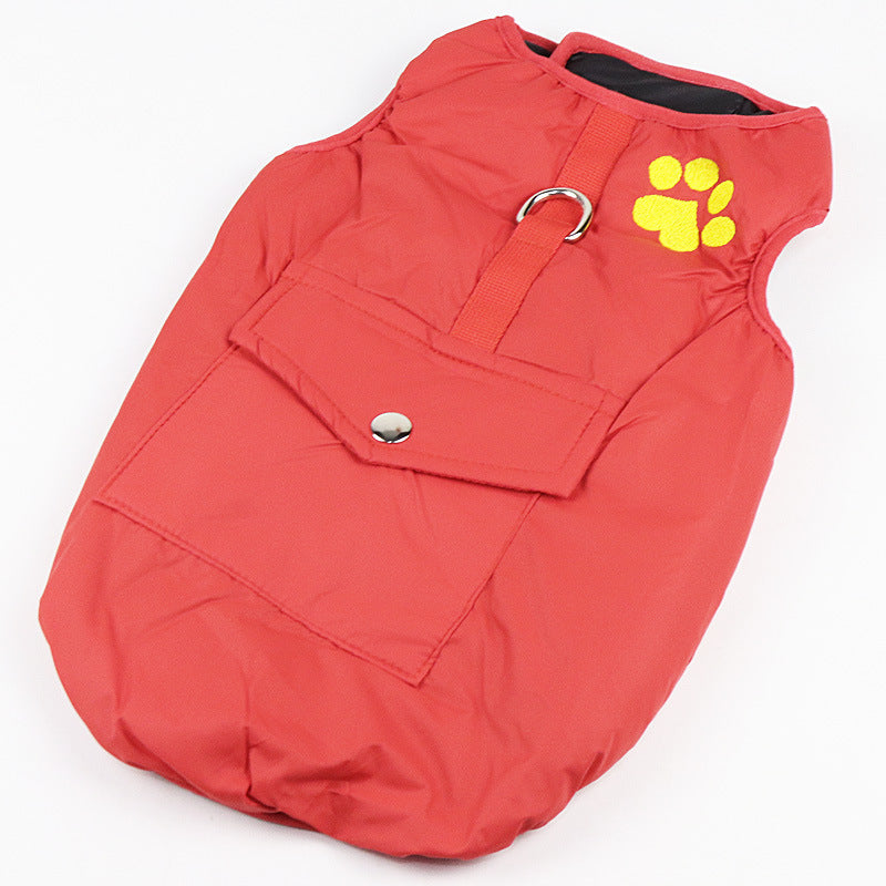 Medium and large dog padded vest