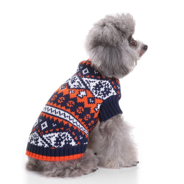 Christmas Warm Soft Pet Clothes Sweater Multiple Styles