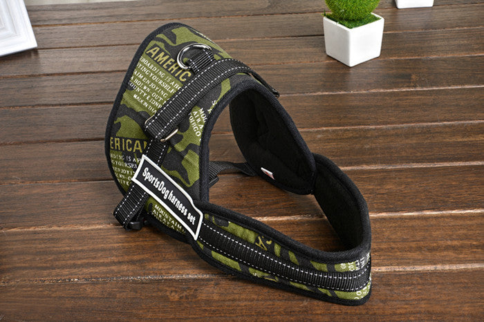 Pet medium and large dog chest strap