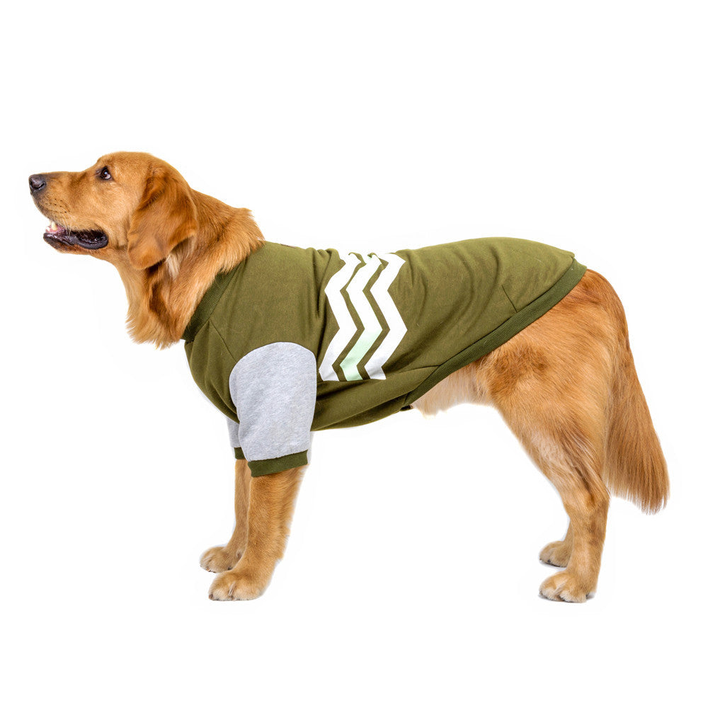 Wavy Two-legged Hoodie Dog Clothes