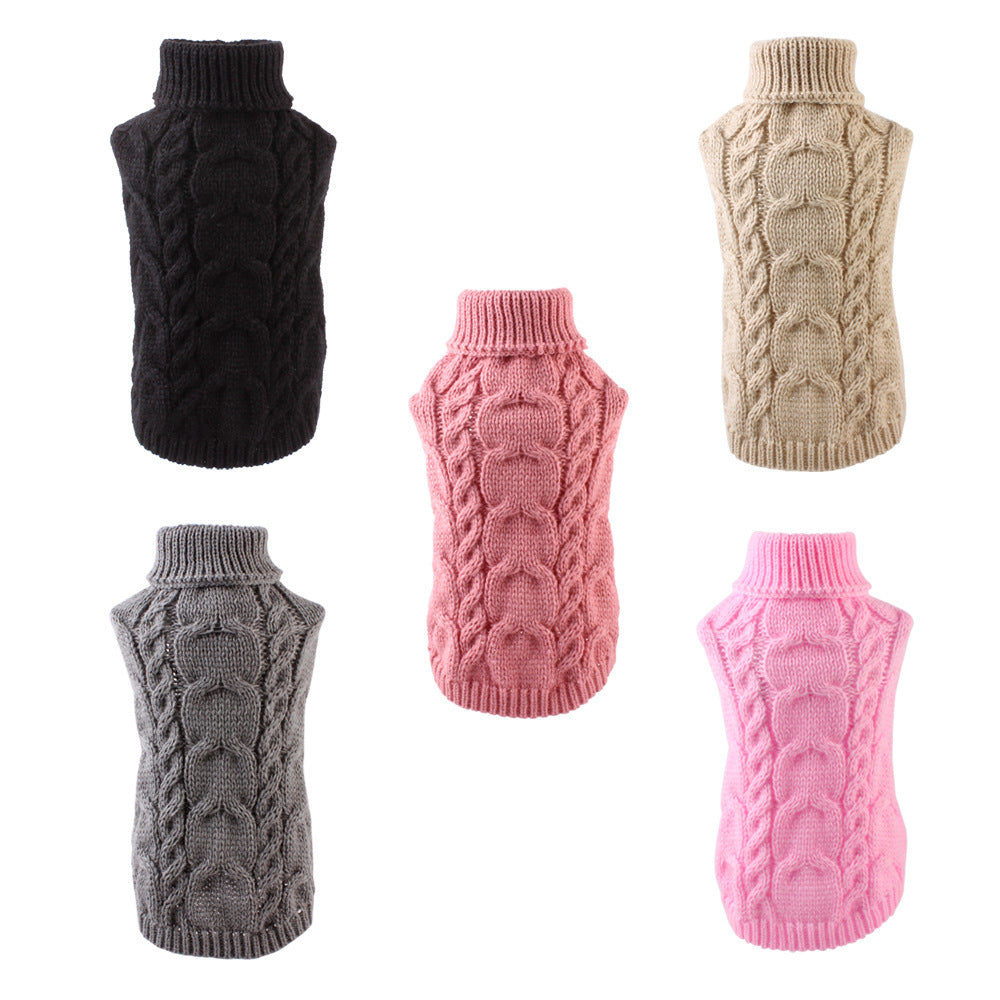 New Autumn And Winter Warm Woolen Pet Clothes