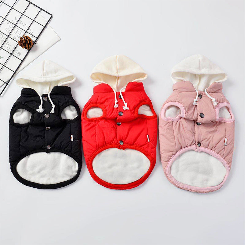 Cotton Warm Pet Dog Vest Clothing