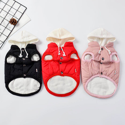 Cotton Warm Pet Dog Vest Clothing