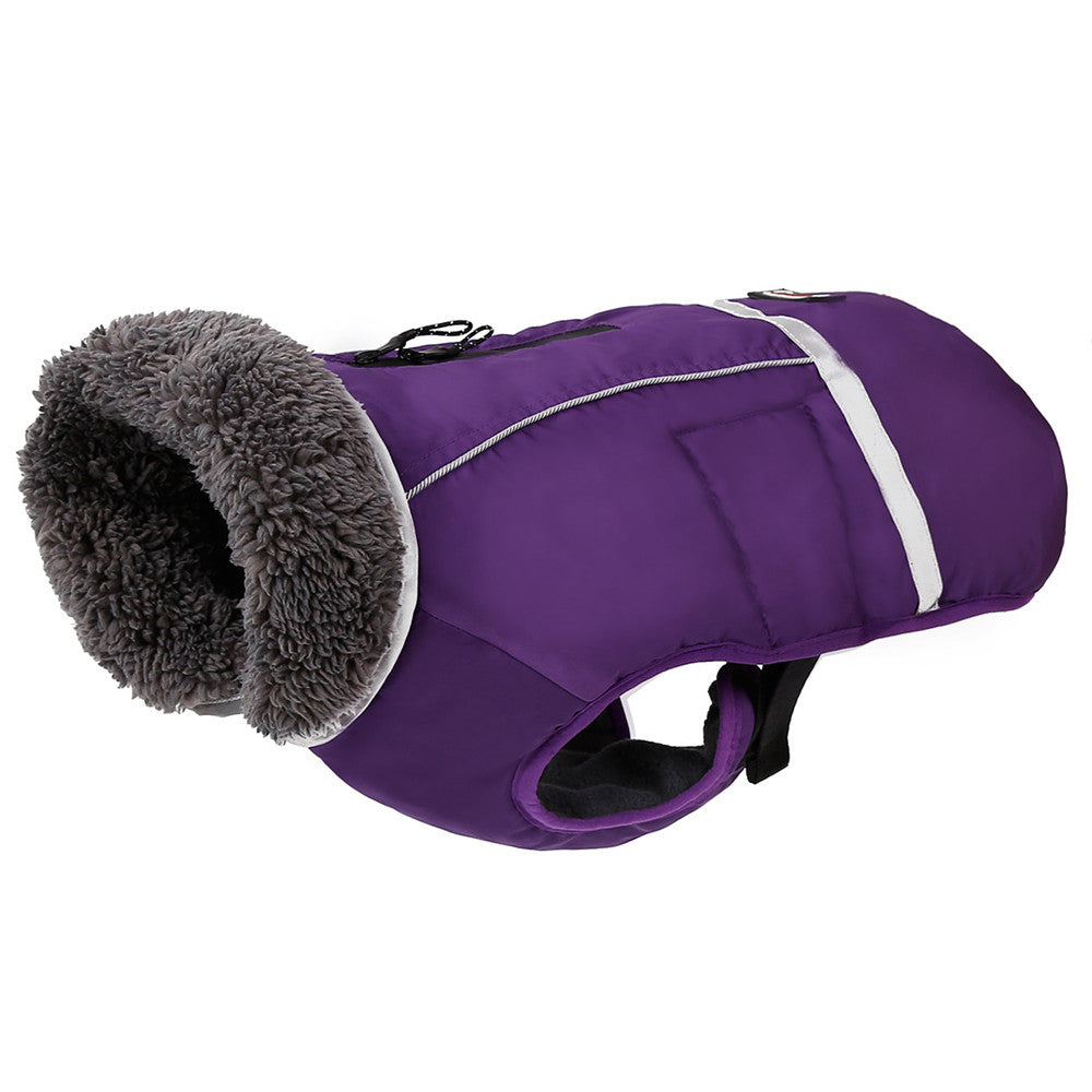 Dog clothes thick warm vest