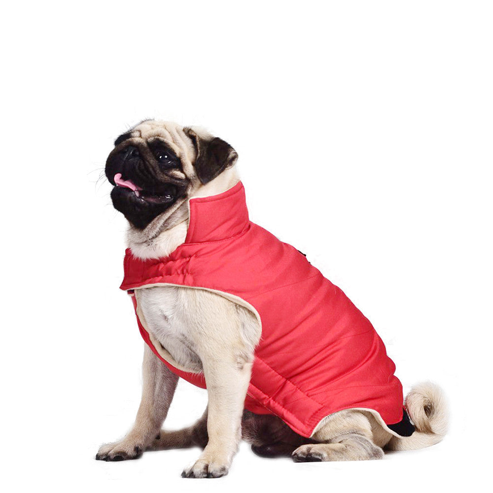 Cotton coat vest dog clothes