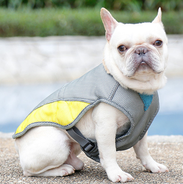 Dog cold vest summer breathable pet heatstroke cooling clothes cool clothes