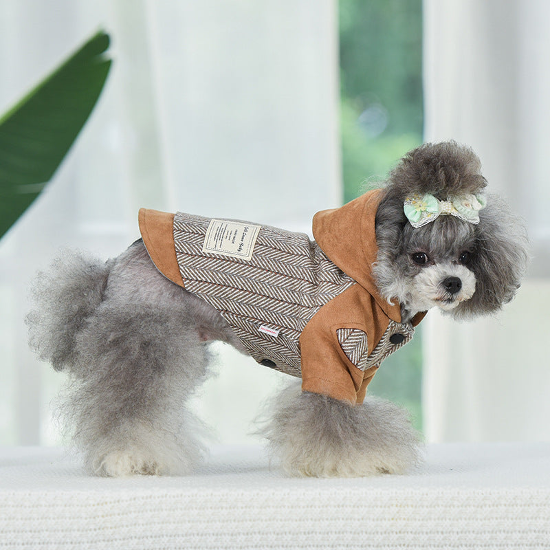 Puppy Clothes Keep Warm In Autumn And Winter