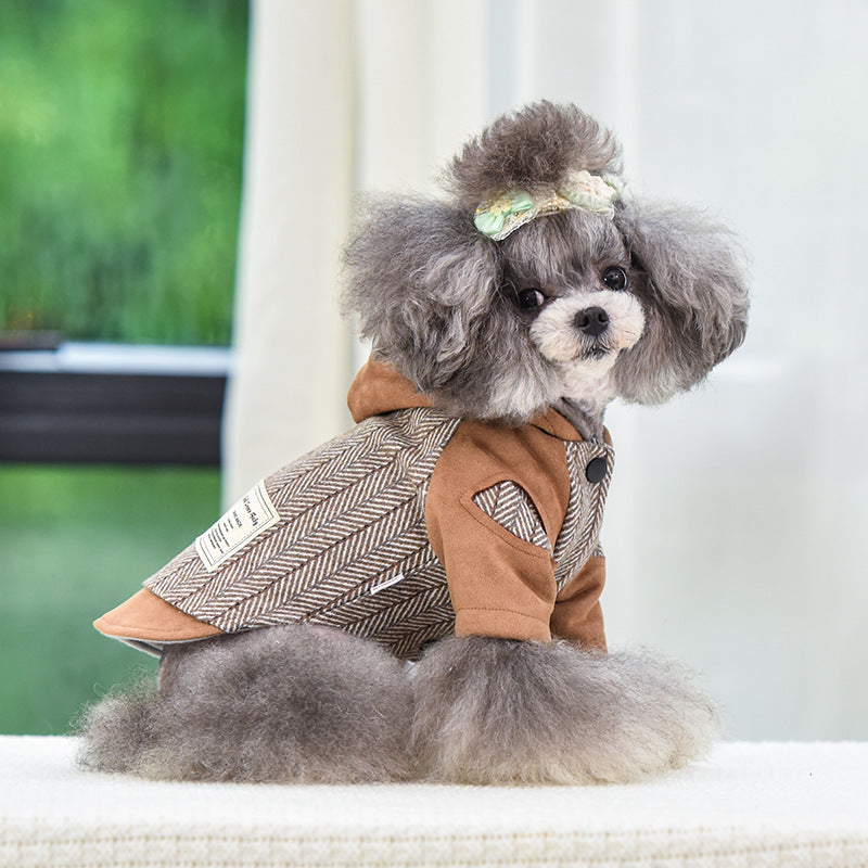 Puppy Clothes Keep Warm In Autumn And Winter