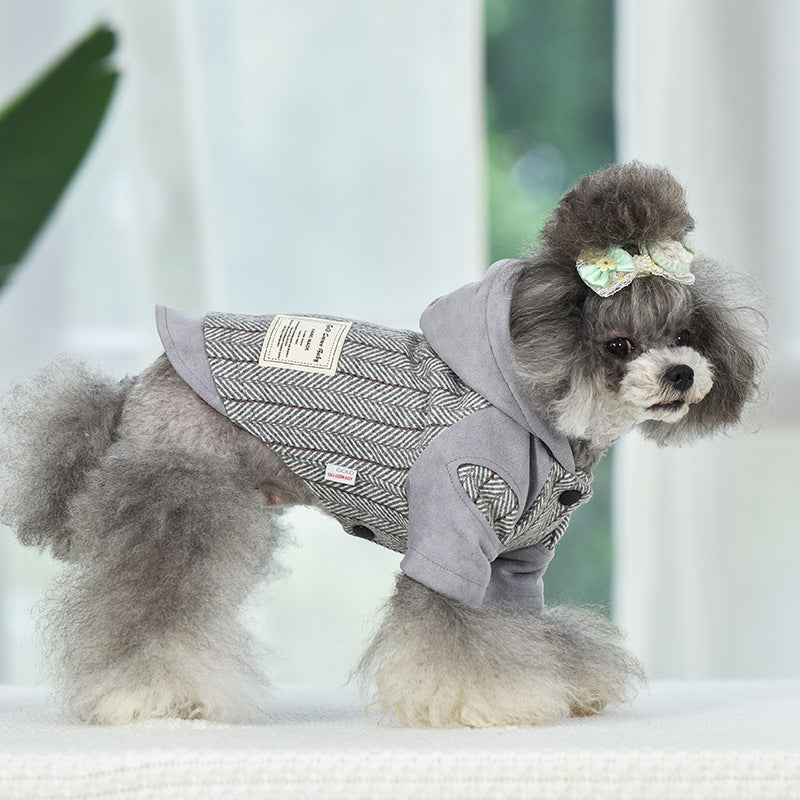 Puppy Clothes Keep Warm In Autumn And Winter