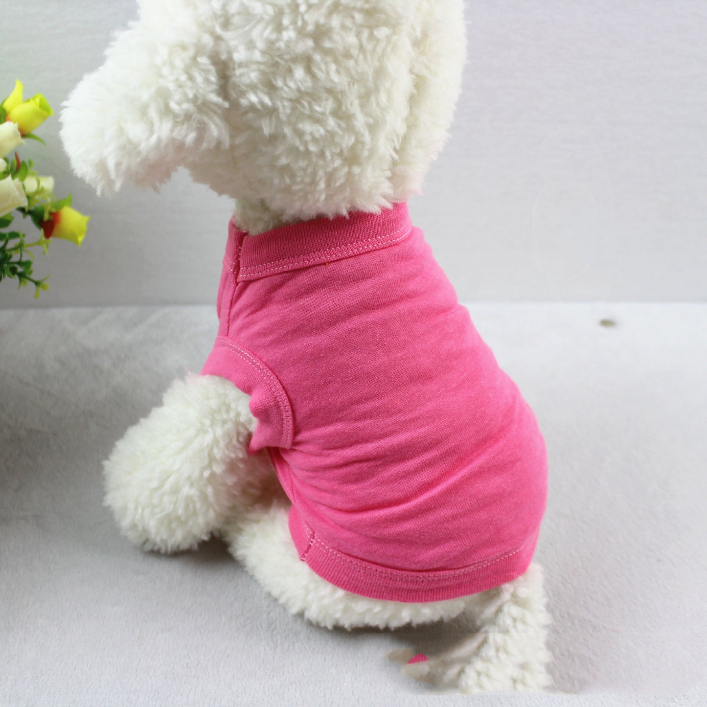 Pure Cotton Dog Vest Pet Clothes