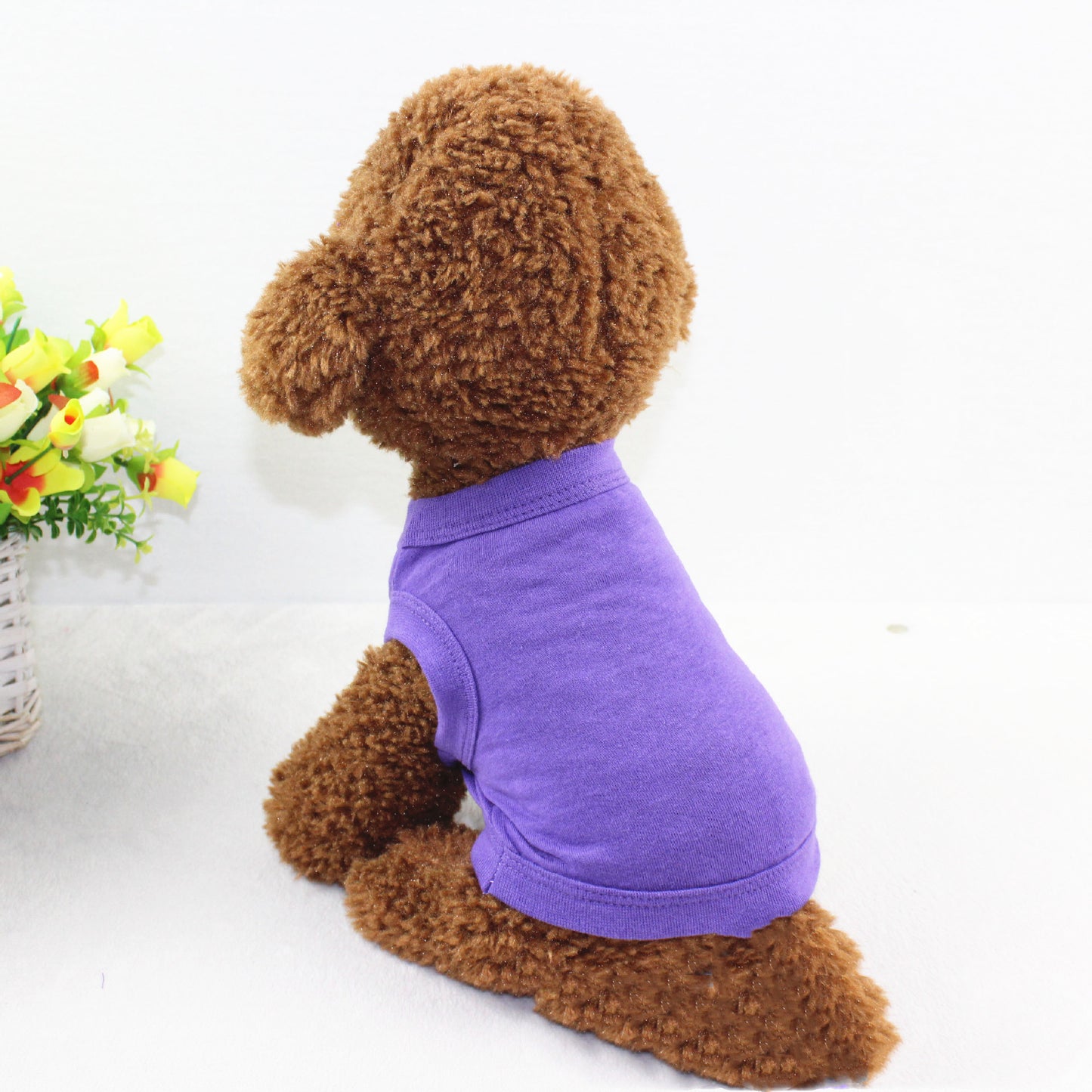 Pure Cotton Dog Vest Pet Clothes