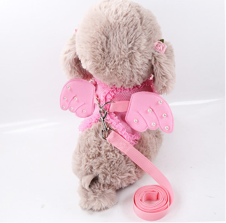 Pearl Angel Pet Chest Harness Traction Belt