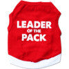 Dog Clothing Cotton Big Red Printed Letters Pet Vest Teddy Clothes