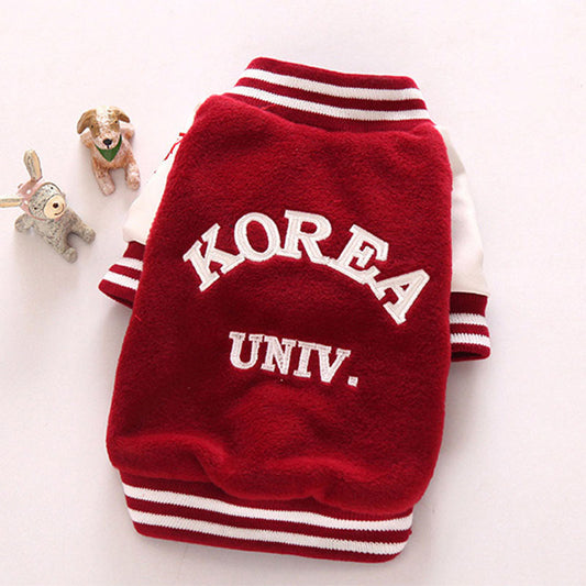 Korea Uni Dog Sweater, Yonsei Uni Dog Vest