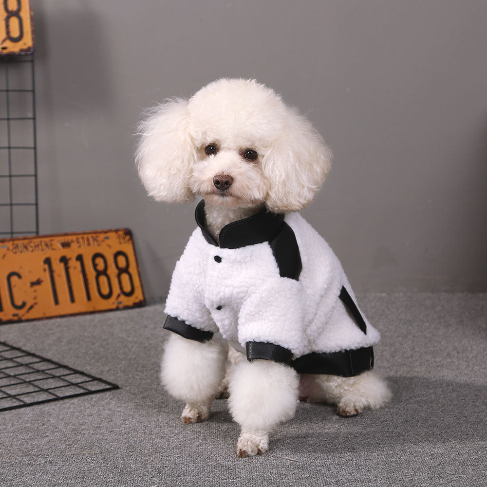 Puppy Pet Warm Autumn And Winter Clothes