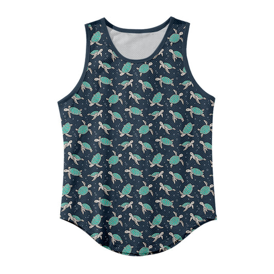 3D Digital Printing Casual Loose Sports Vest
