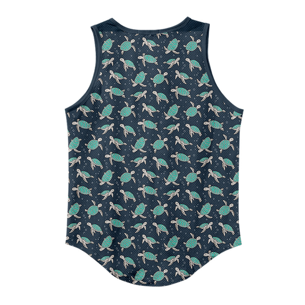 3D Digital Printing Casual Loose Sports Vest