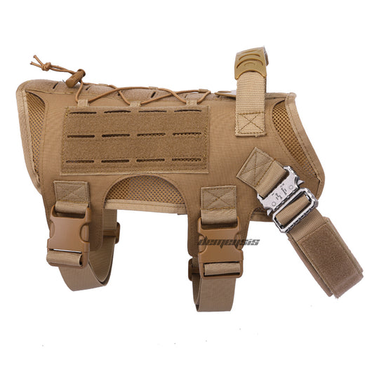 Three Colors Into Nylon Tactical Dog Clothing Outdoor Vest