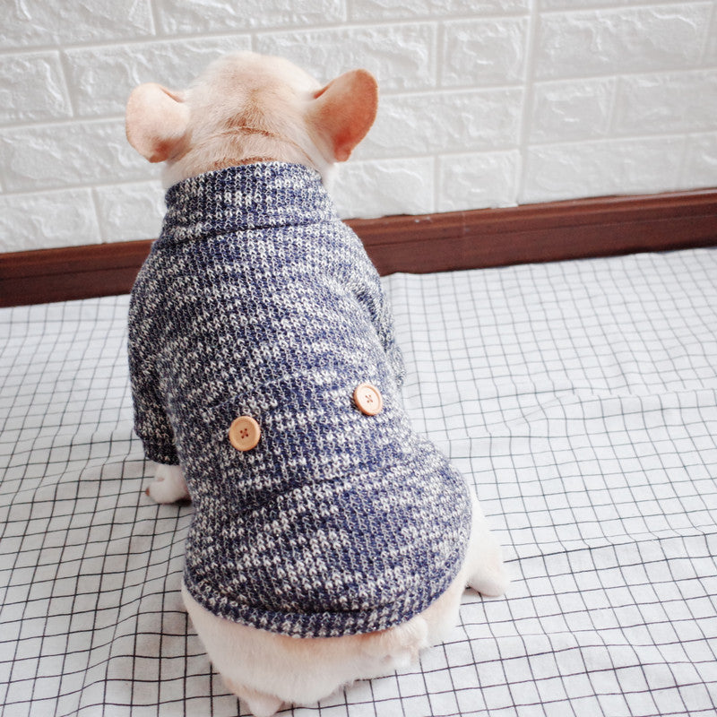 Dog Winter Sweater Turtleneck Sweater Keep Warm