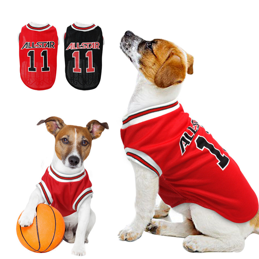 Spring And Summer Pet Dog Vest Sportswear