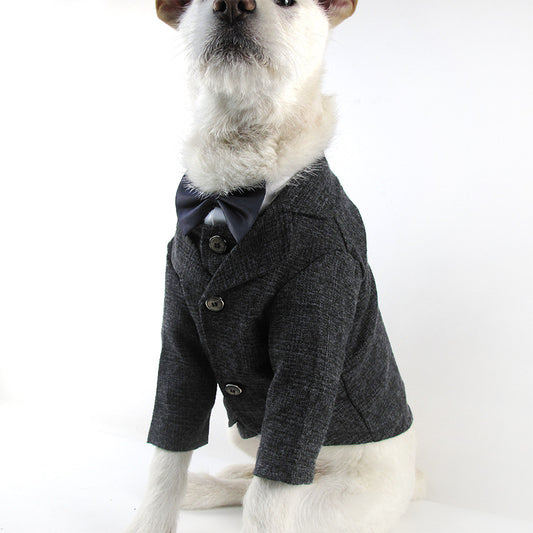 Dog Wedding Dress Boutique Pet Suit Vest