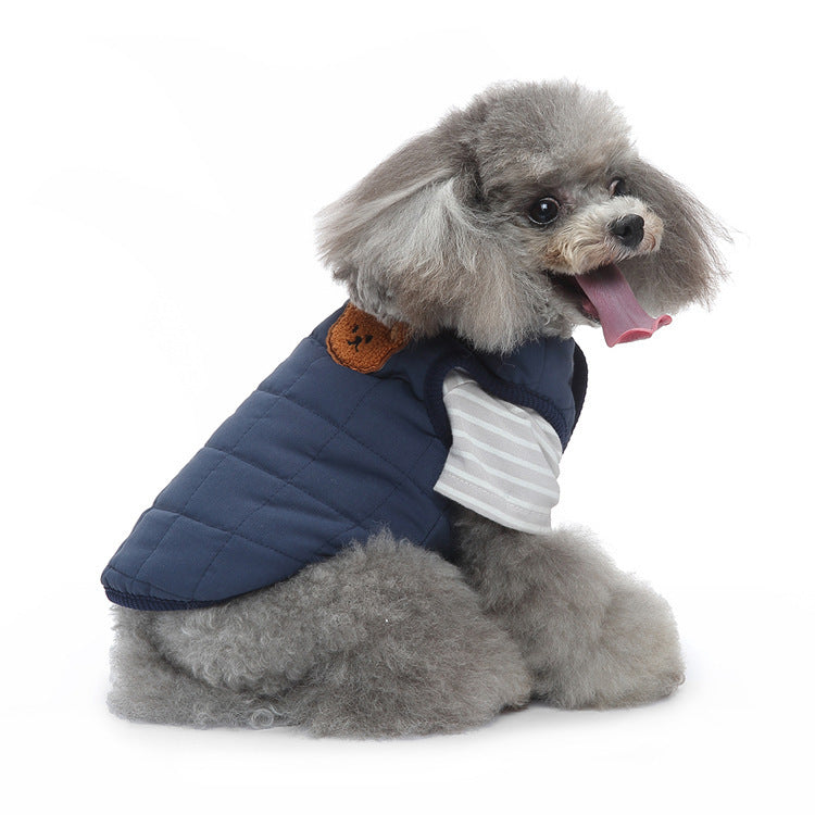 Winter Clothing Cotton Coat Dog Clothes Chest And Back