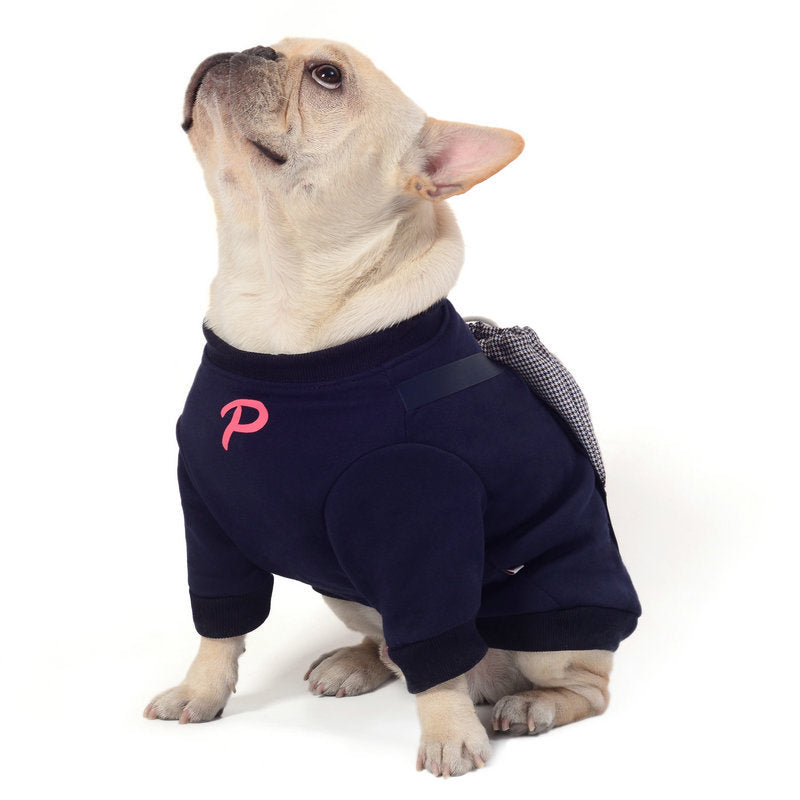 New pet dog padded sweater coat