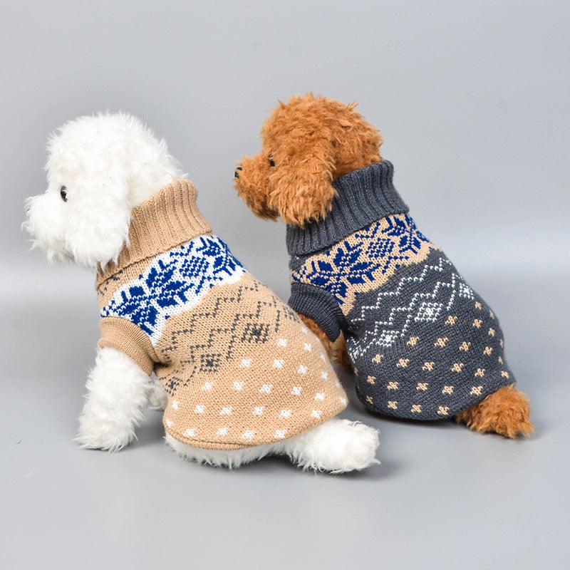 Minimalist Printed Cute Pet Dog Sweater