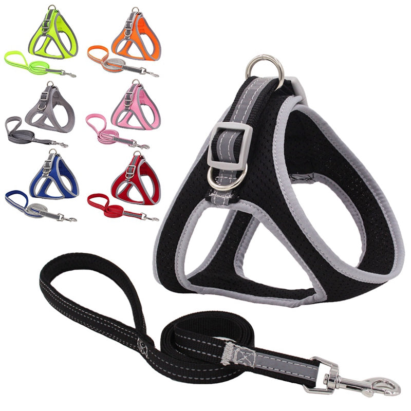 New pet chest harness vest type traction rope