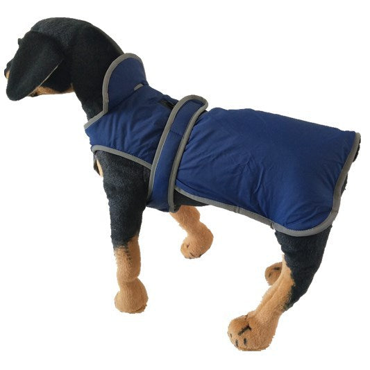 Pet Dog Lapel Solid Color Cotton Vest