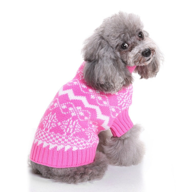 Christmas Warm Soft Pet Clothes Sweater Multiple Styles