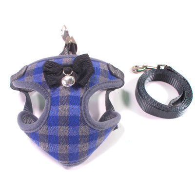 Small dog leash chest strap