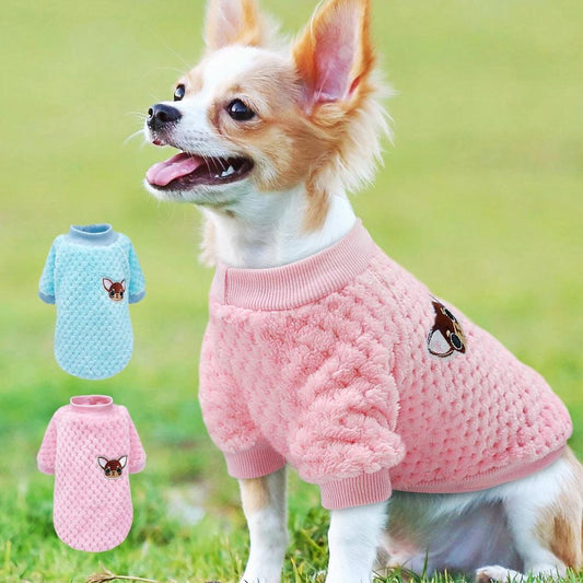 Winter Soft Warm Pet Dog Jacket Coat Dog Clothes Puppy Kitten Clothing