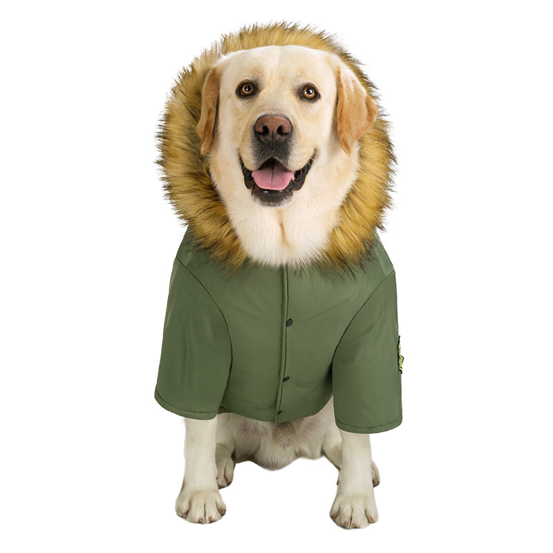 Dog Clothes Autumn And Winter Large Dog Down Jacket