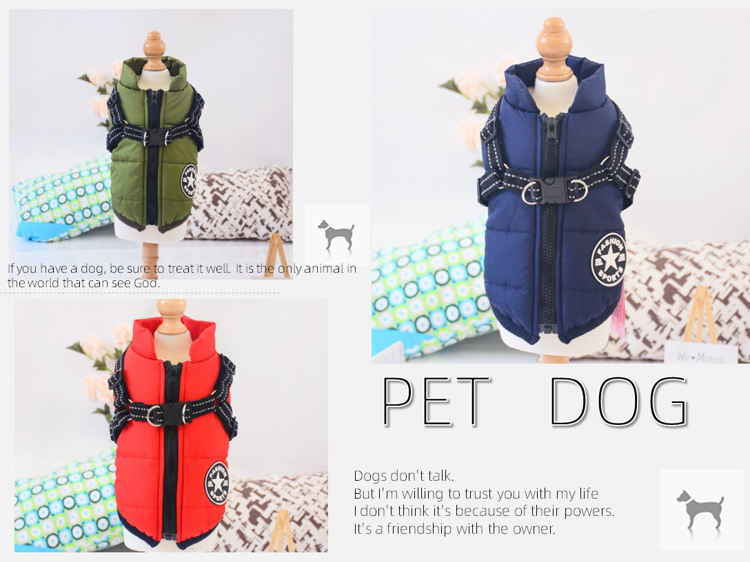 New Pet Clothes Dog Vest Dog Dog Clothes Pet One Vest