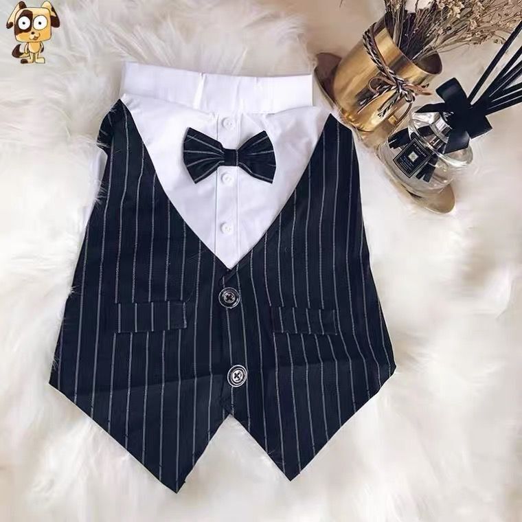 Creative And Simple Pet Dog Suit Shirt Coat