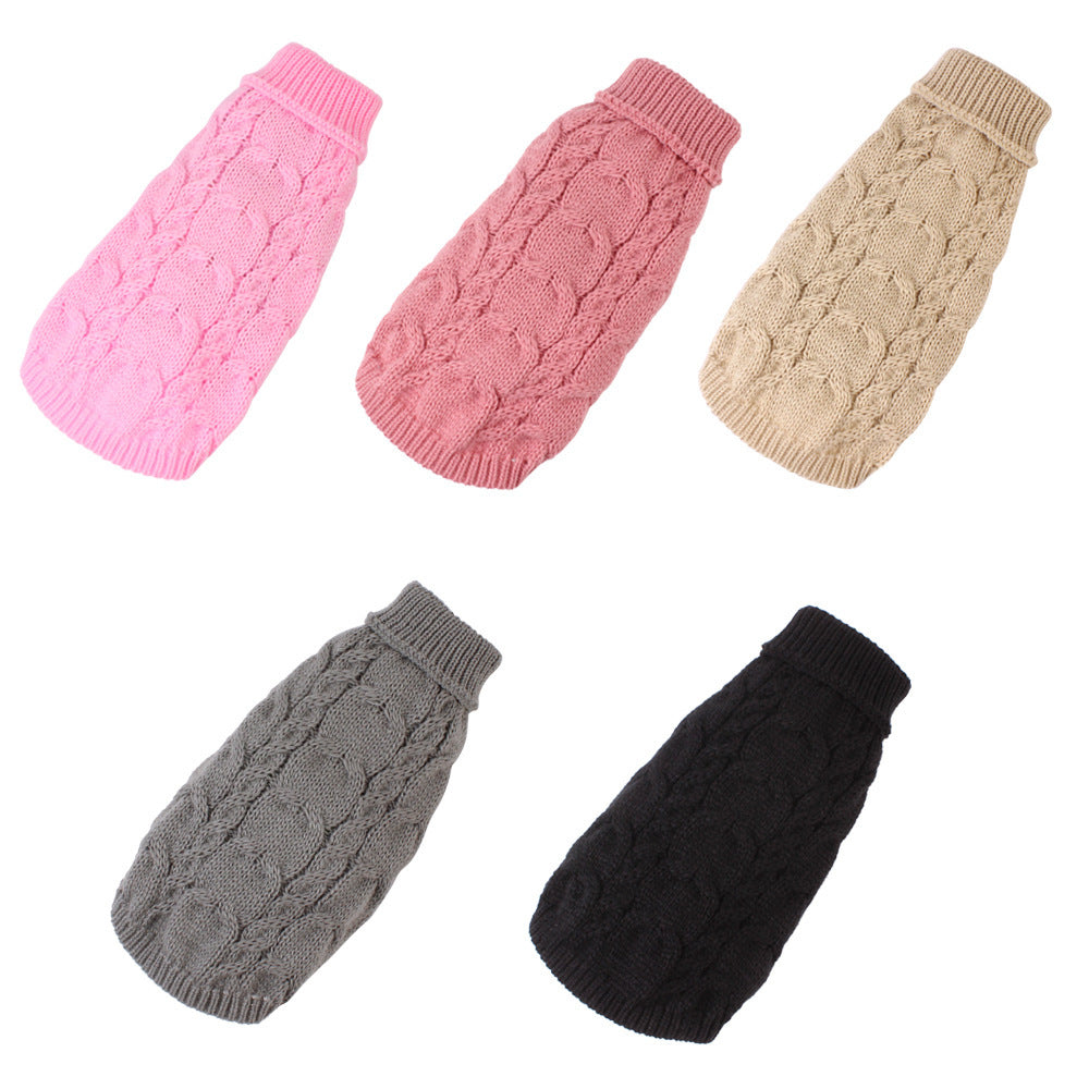 New Autumn And Winter Warm Woolen Pet Clothes