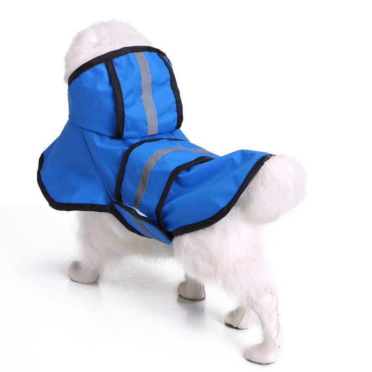 Dog clothes raincoat poncho