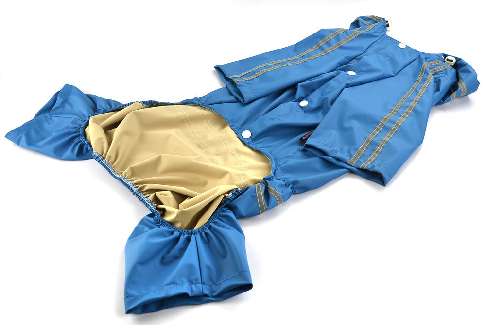 Large and medium dog raincoat